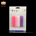 Purple & Pink Taper Spiral Shaped Birthday Candles Wholesale